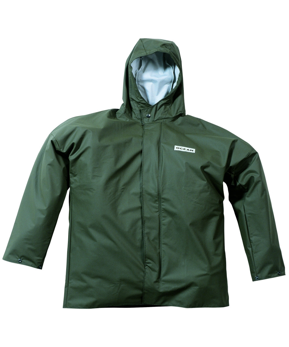 Ocean Comfort Heavy Regnjakke 220 Grøn