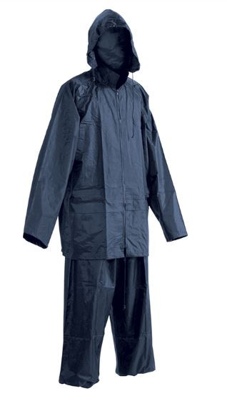 Otto Schachner Carina Regnsæt Pvc Polyester Bla Str 89240003