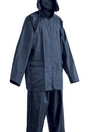 Otto Schachner Carina Regnsæt Pvc Polyester Bla Str 89240004