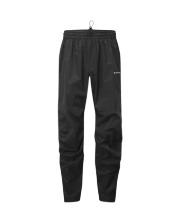 Regnbukser Herre Montane Spirit Lite Sort Tilbage