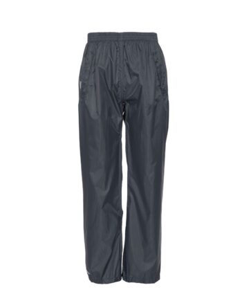 Regnbukser Unisex Trespass Qikpac Sort