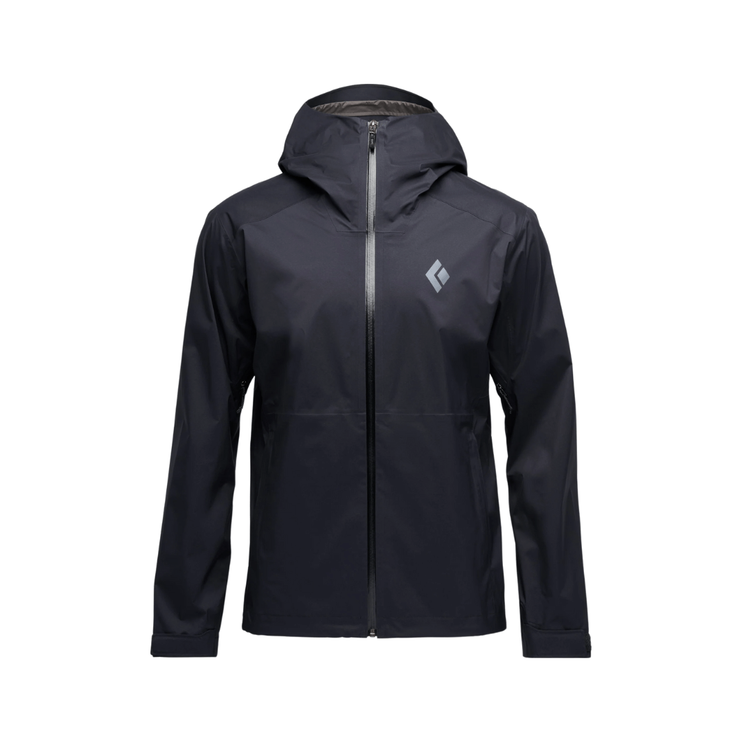 Regnjakke Til Herre Black Diamond Fineline Stretch Rain Shell Sort