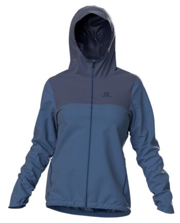 Salomon Essential Regnjakke Mood Indigo Regntøj Poncho