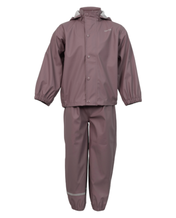 Steenholt Moss Børne Regnsæt Twilight Mauve 140