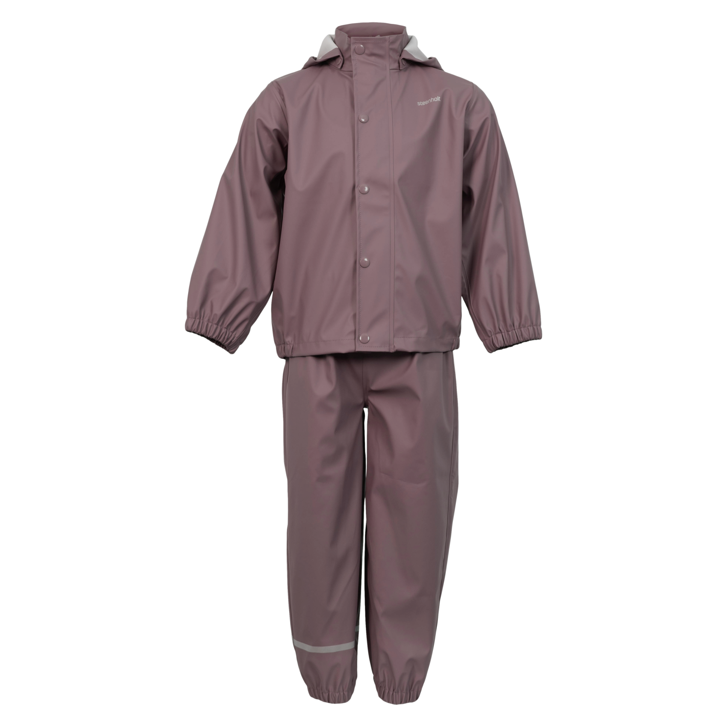 Steenholt Moss Børne Regnsæt Twilight Mauve 140