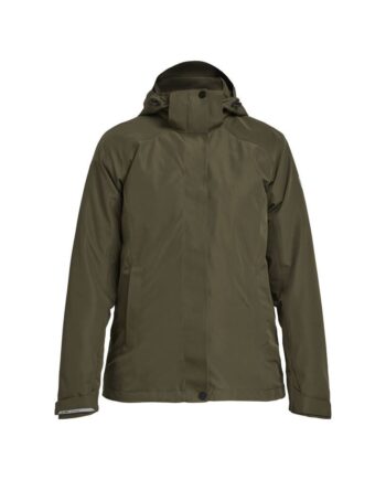 Tenson Westing Regnjakke Dame 465018333 Olivengrøn  Regnjakker  Regnjakker