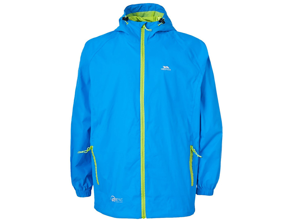 Trespass Qikpac Regnjakke Unisex Cobolt Xxs