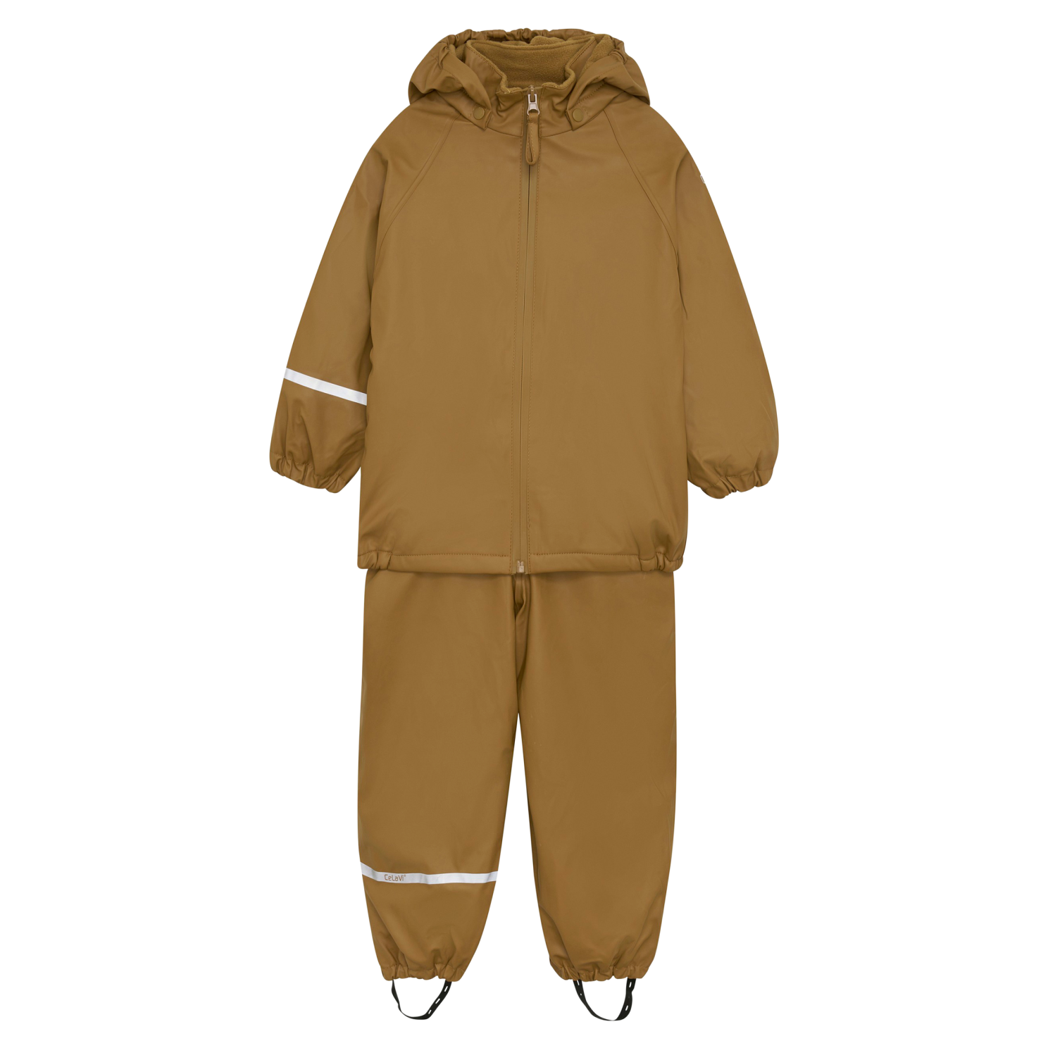 Celavi Børne Regnsæt Fleece Rubber 130