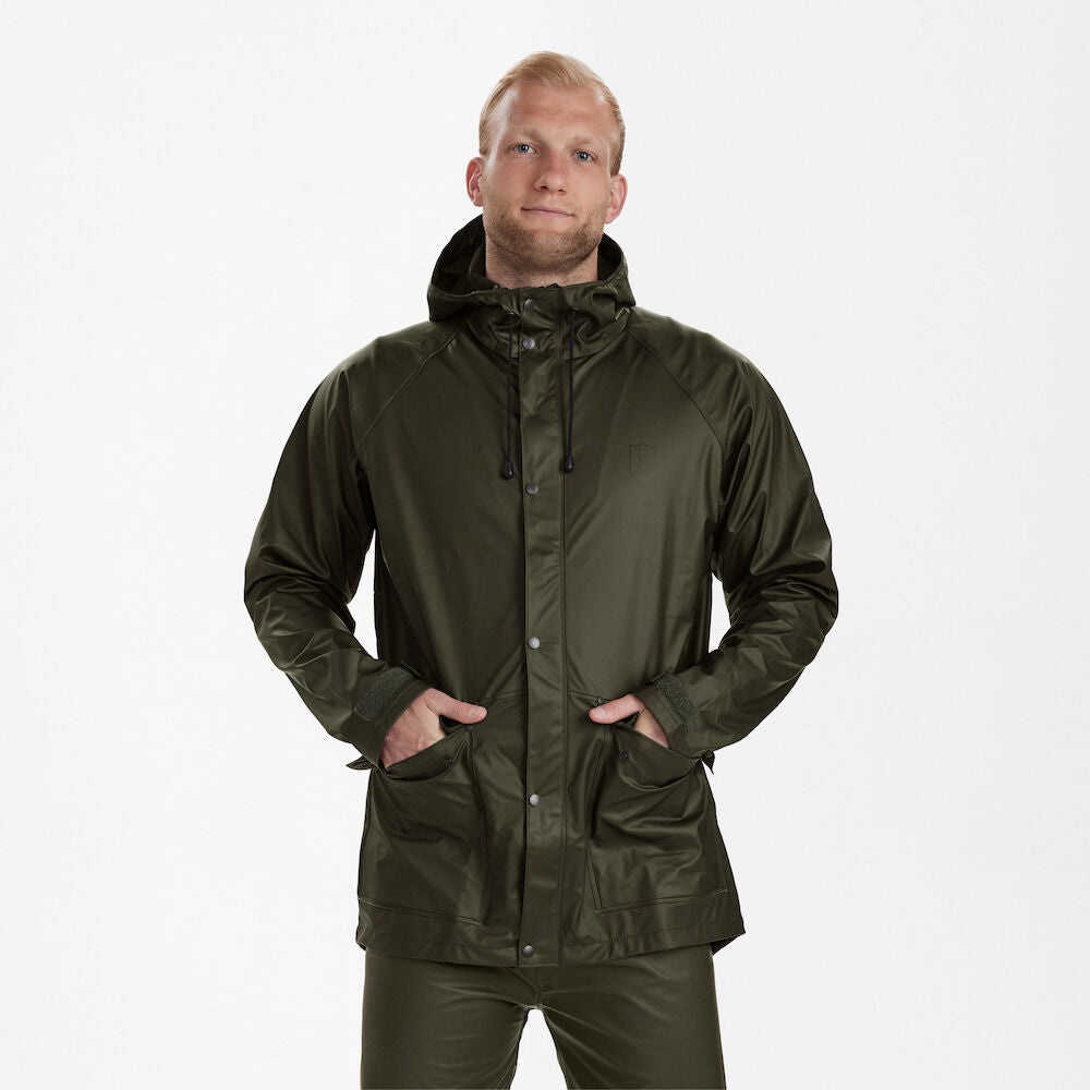 Deerhunter Hurricane Regnjakke Art Green
