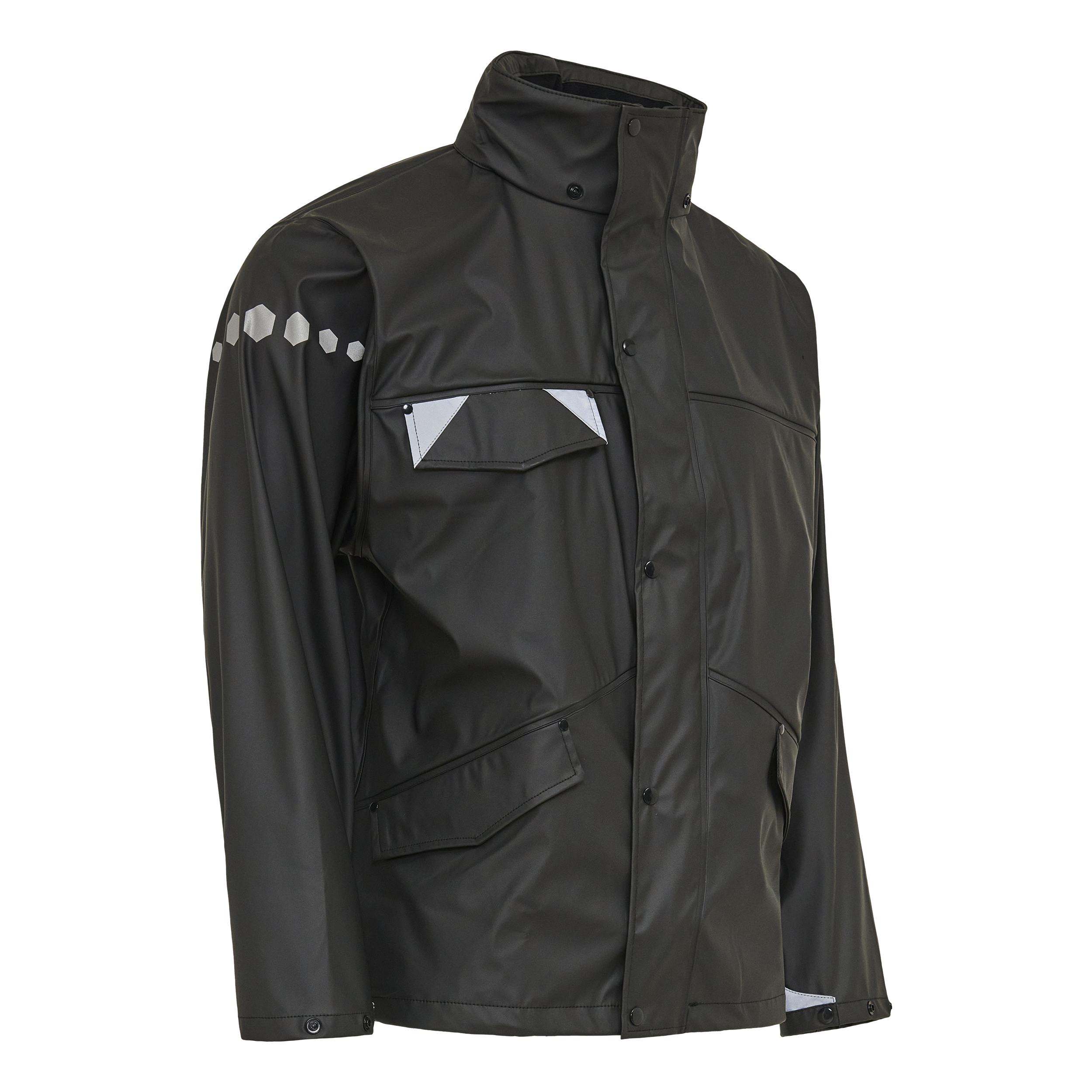 Dry Zone Lux Regnjakke Sort