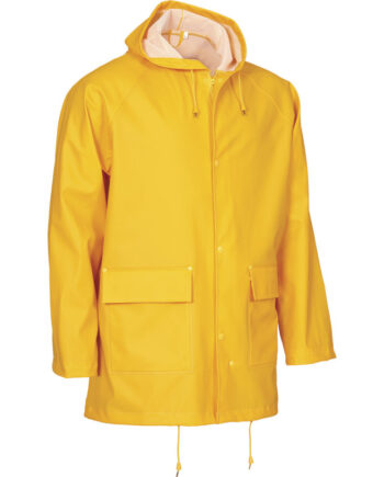 Elka Outdoor Regnjakke Pvc Gul Str 5xl