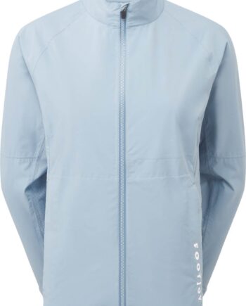 Footjoy Hydrolite Dame Regnjakke Windward Blue White Dot Str