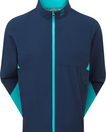 Footjoy Hydrolite Herre Regnjakke White Black Teal Str