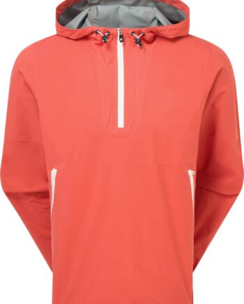 Footjoy Hydrolite Hoodie Herre Regnjakke Nantucket Red Str Xxxl