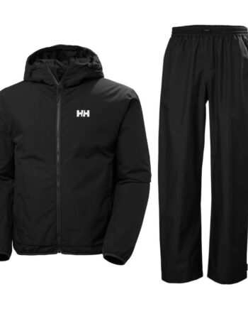 Helly Hansen Ervik Regnsæt Herre Sort