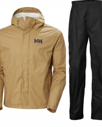 Helly Hansen Loke Loke Regnsæt Herre Sort Beige