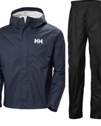 Helly Hansen Loke Loke Regnsæt Herre Sort Blå