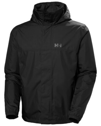 Helly Hansen Vancouver Regnjakke Herre Sort