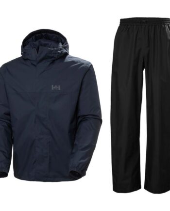 Helly Hansen Vancouver Regnsæt Herre Blå Sort