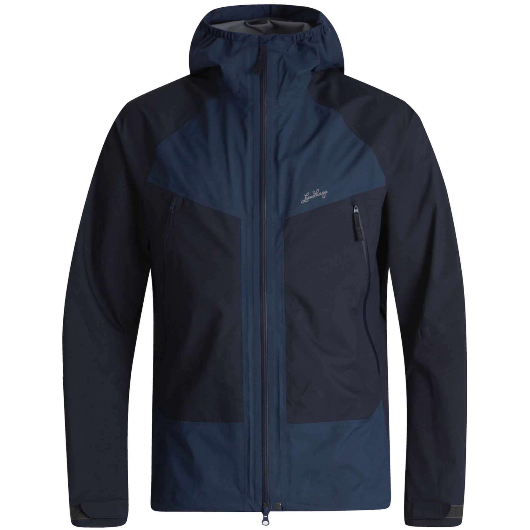 Lundhags Padje Light Waterproof Jacket Regnjakke Herre Blå