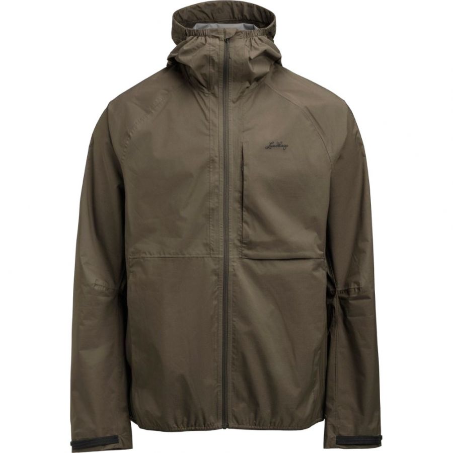 Lundhags Tived Waterproof Jacket Regnjakke Herre Grøn