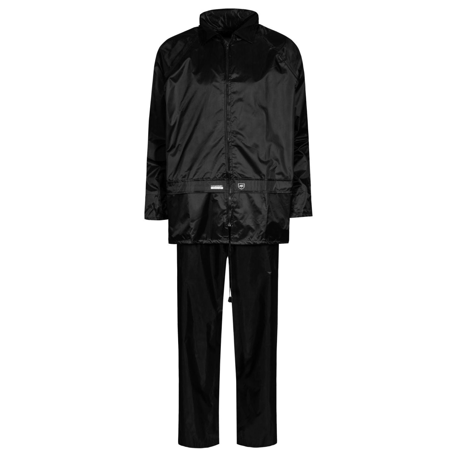 Lyngsøe Rainwear Unisex Regnsæt Sort Xxs