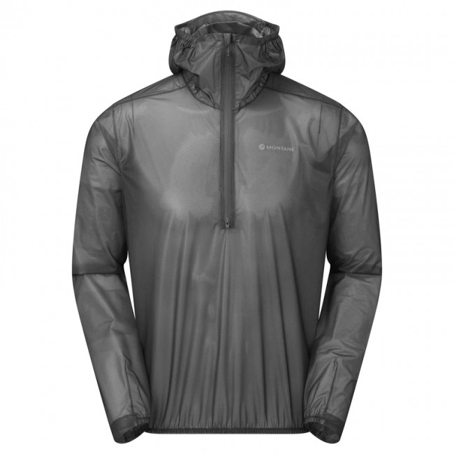 Montane Minimus Nano Pull Regnjakke Herre Grå