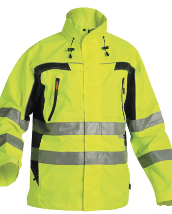 Otto Schachner Regnjakke Gul Refleks Str 89361005