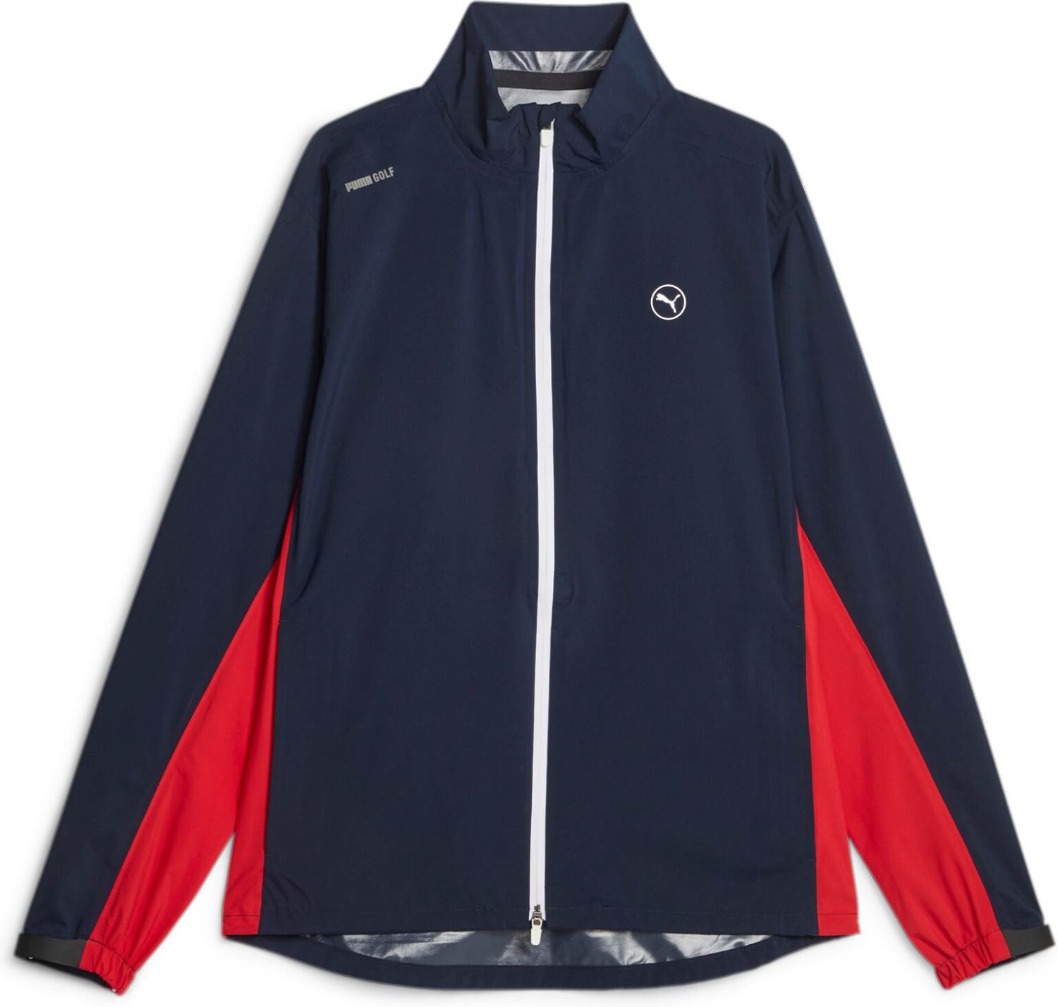 Puma Drylbl Rain Jacket Herre Regnjakke Navy Blazer Strong Red Str Xxxl
