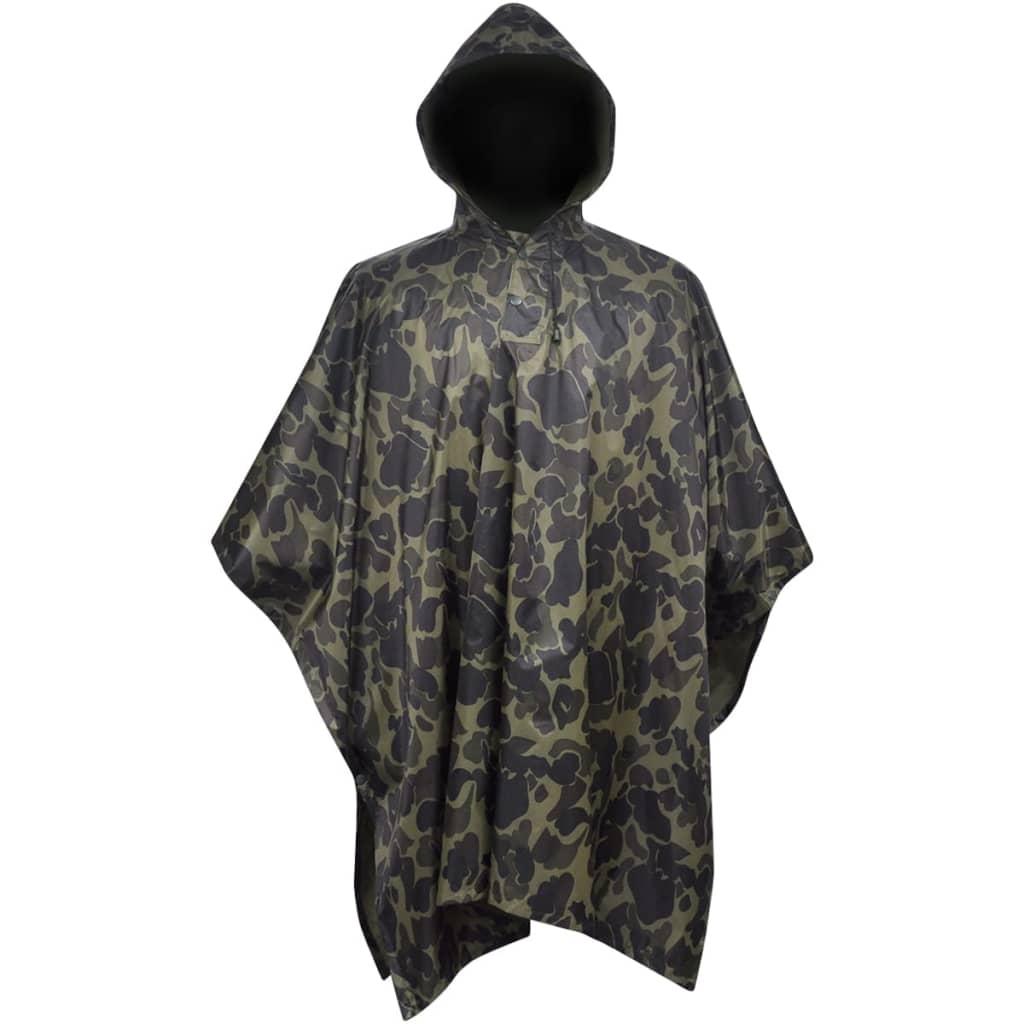 Regnponcho Camouflage One Size