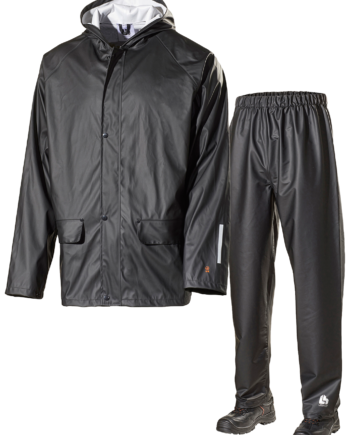 Regnsæt Jakkebuks 2210pu Sort Str