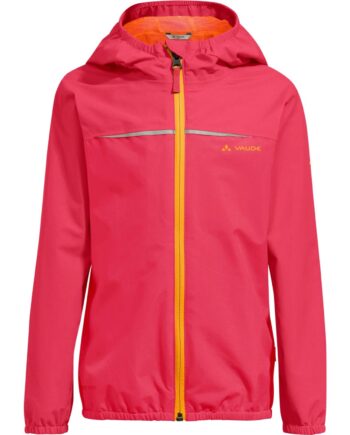 Vaude Turaco Jacket Regnjakke Børn Rosa Pink