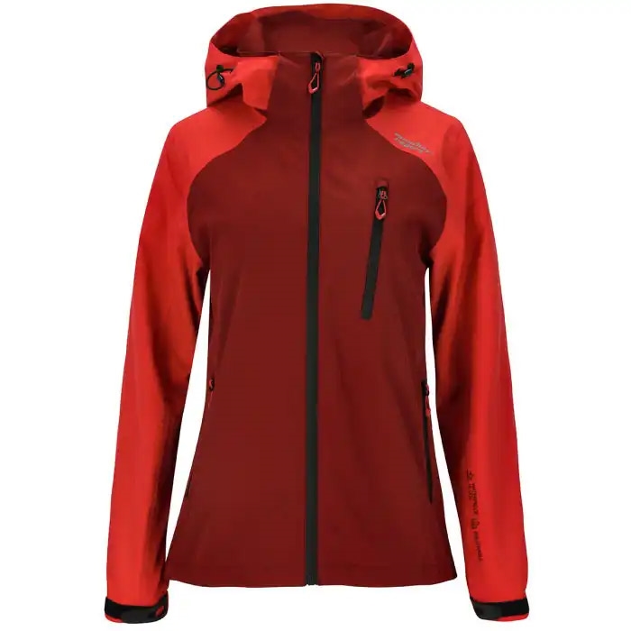 Weather Report Camelia Awg Regnjakke Dame 000mm Rococco Red Regntøj Poncho