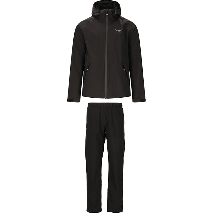 Weather Report Gust Herre Regnsæt 000mm Black 2xl Regntøj Poncho