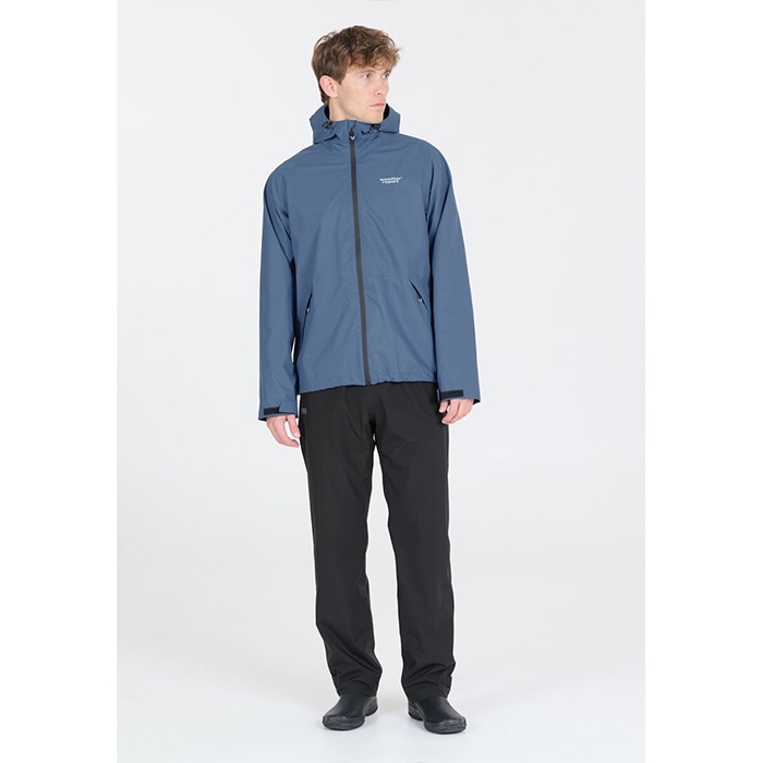 Weather Report Gust Herre Regnsæt 000mm Dark Denim 2xl Regntøj Poncho