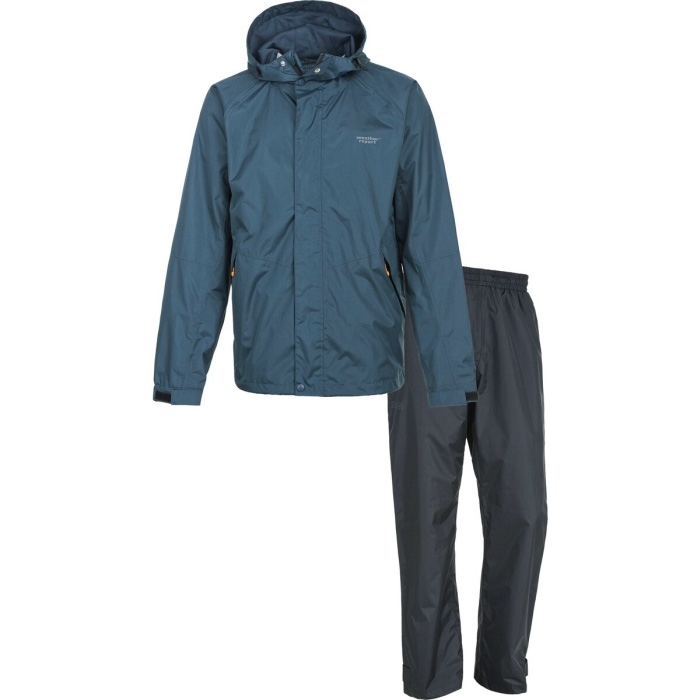 Weather Report Jagger Herre Regnsæt 000mm Midnight Blue 5xl Regntøj Poncho
