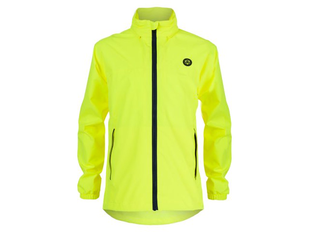 Agu Kids Jakke Regnjakke Neon Yellow 146 152