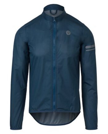 Agu Ultralight Performance Regnjakke Dame Blå Str