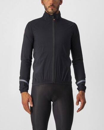Castelli Emergency Regnjakke Light Black Str