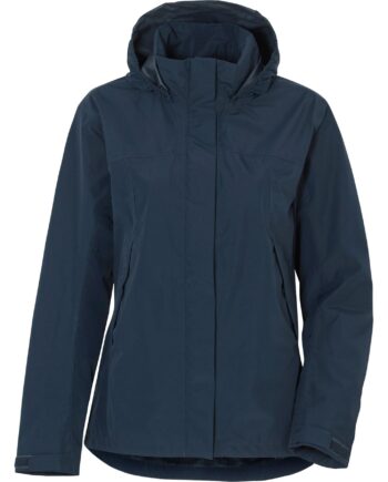 Didriksons Grand Regnjakke Dame Navy