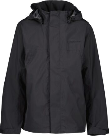 Didriksons Grand Regnjakke Junior Sort