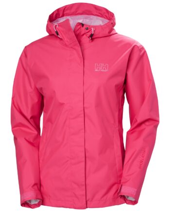 Helly Hansen Seven Regnjakke Dame Pink