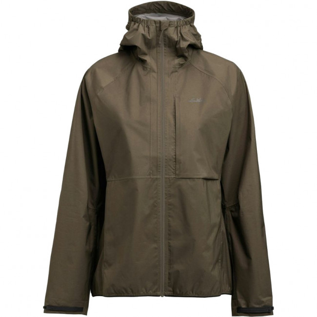 Lundhags Tived Waterproof Jacket Regnjakke Dame Grøn