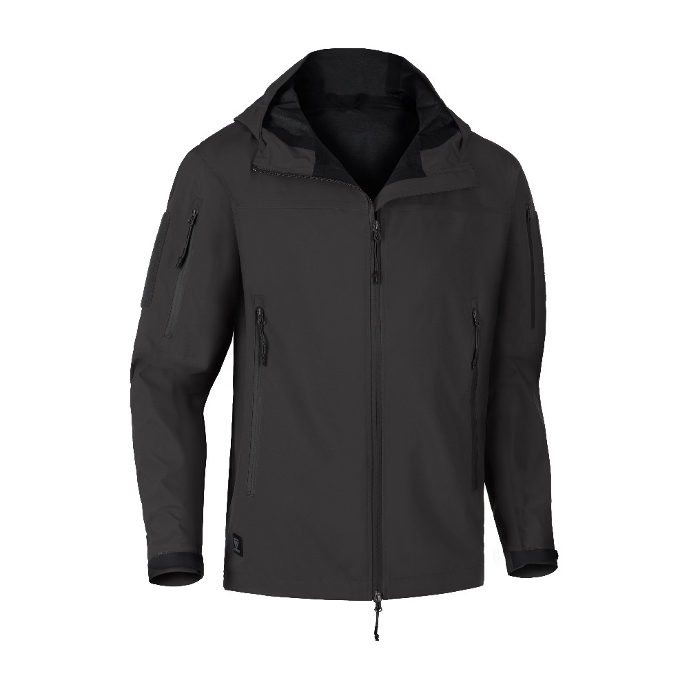 Outrider Tactical Hardshell Hoody Regnjakke Black