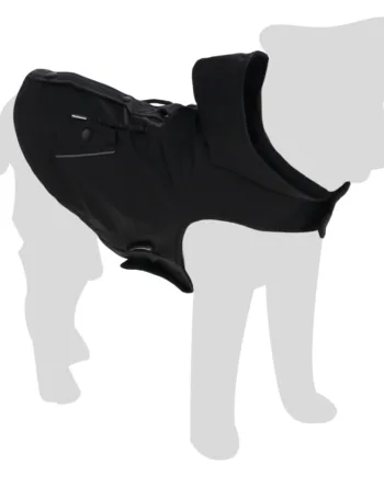 Regnjakke Til Hund Toto Black