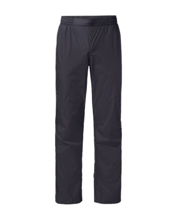 Vaude Drop Pants Regnbukser Dame Long Black
