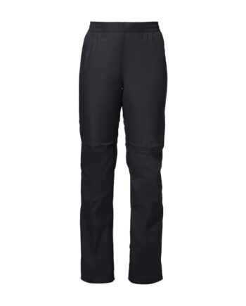 Vaude Drop Pants Regnbukser Dame Long Black Uni