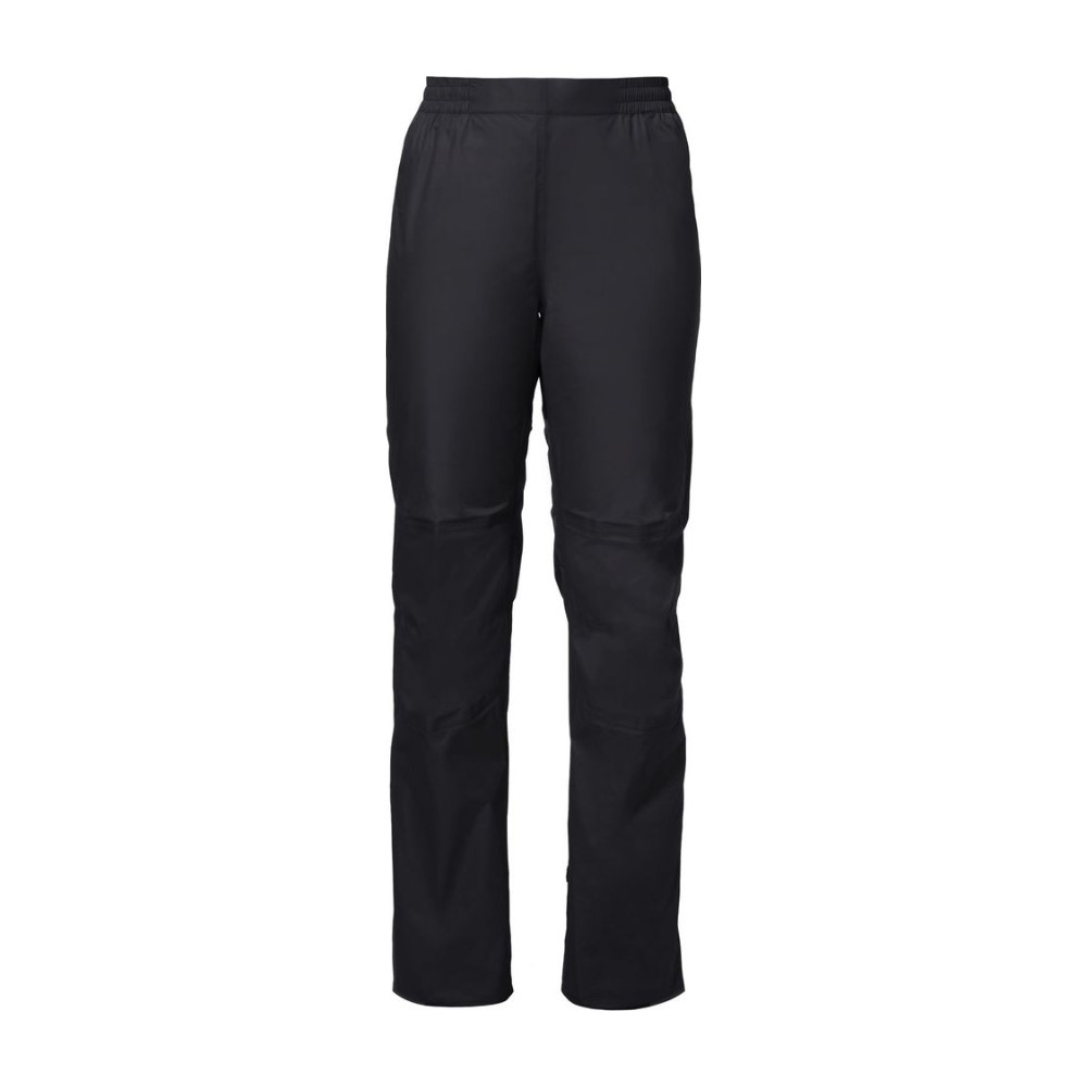 Vaude Drop Pants Regnbukser Dame Long Black Uni
