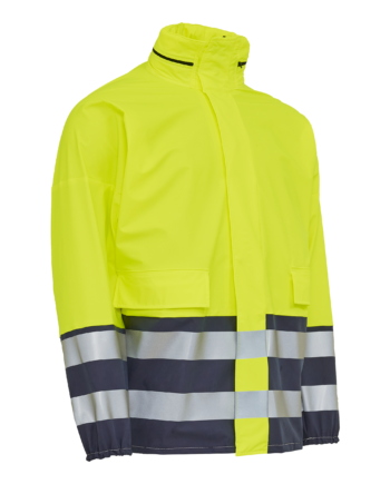 Visible Regnjakke Gul Navy