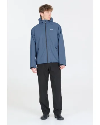 Weather Report Gust Herre Regnsæt 000mm Dark Denim 2xl Regntøj Poncho